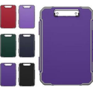 Durable Protective Clipboard Case - Purple